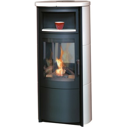 HARK Opera B Grande 5 kW Poêle à bois - carreau de faïence crème - A+