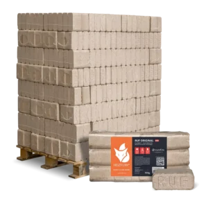 Briquettes de bois dur RUF Original Red - palette de 960 kg