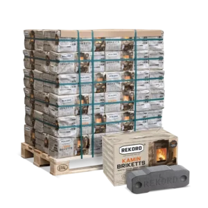 Briquettes de lignite 90 x 10 kg - REKORD