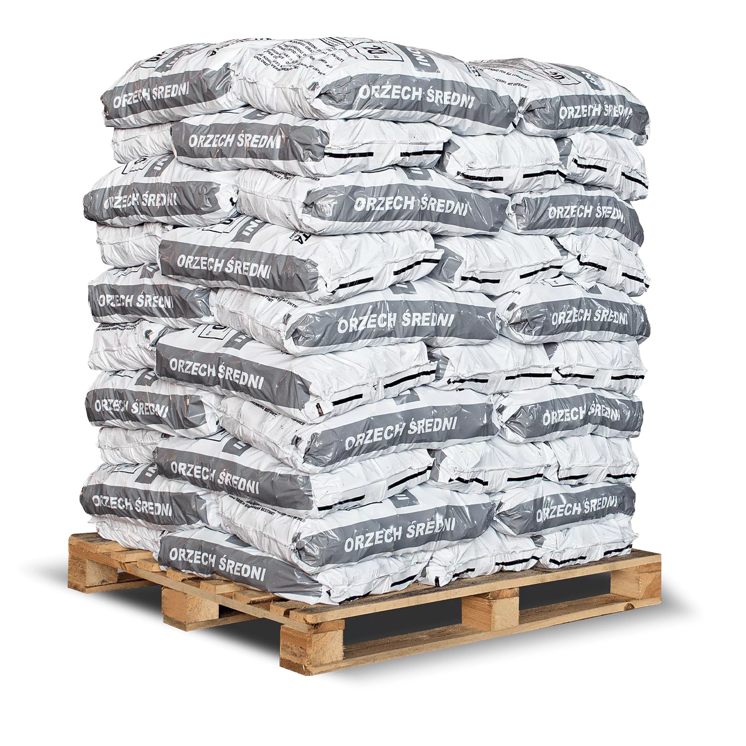 Charbon de terre 25-60 mm - 50 x 20 kg - Charbon de noix 2