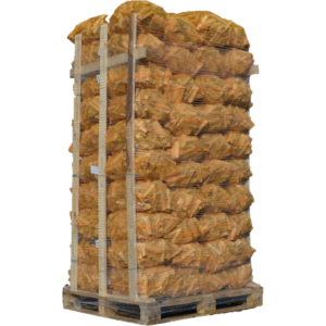 Bois de chauffage Bouleau 50 cm - 48 sacs de 40 L - séché en chambre