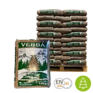 Granulés de bois VERBA Premium EN + A1 975 kg