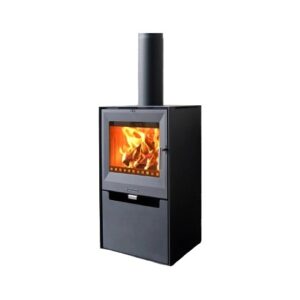 Poêle à bois Aduro 14 noir 6,5 kW